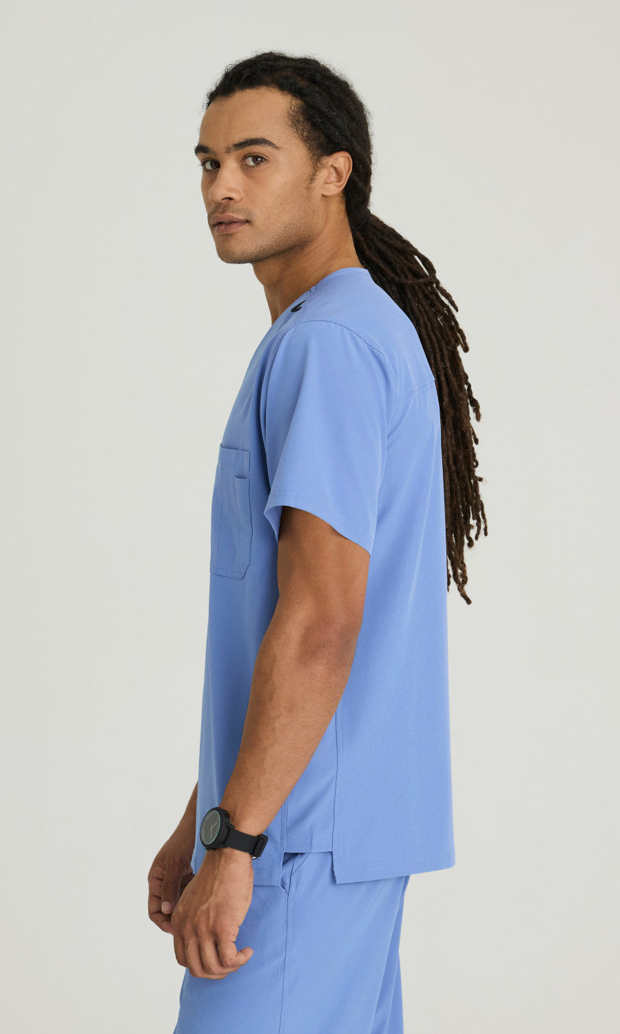 Skechers SK0112 Structure Scrub Top Ciel Blue