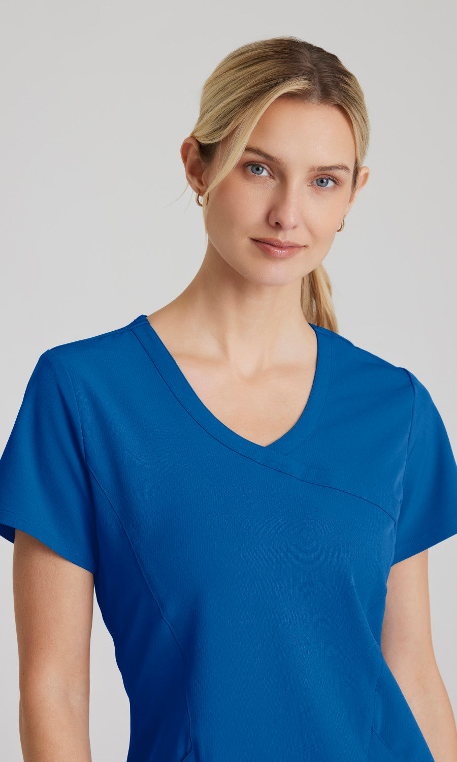 Skechers SK102 Reliance Scrub Top New Royal
