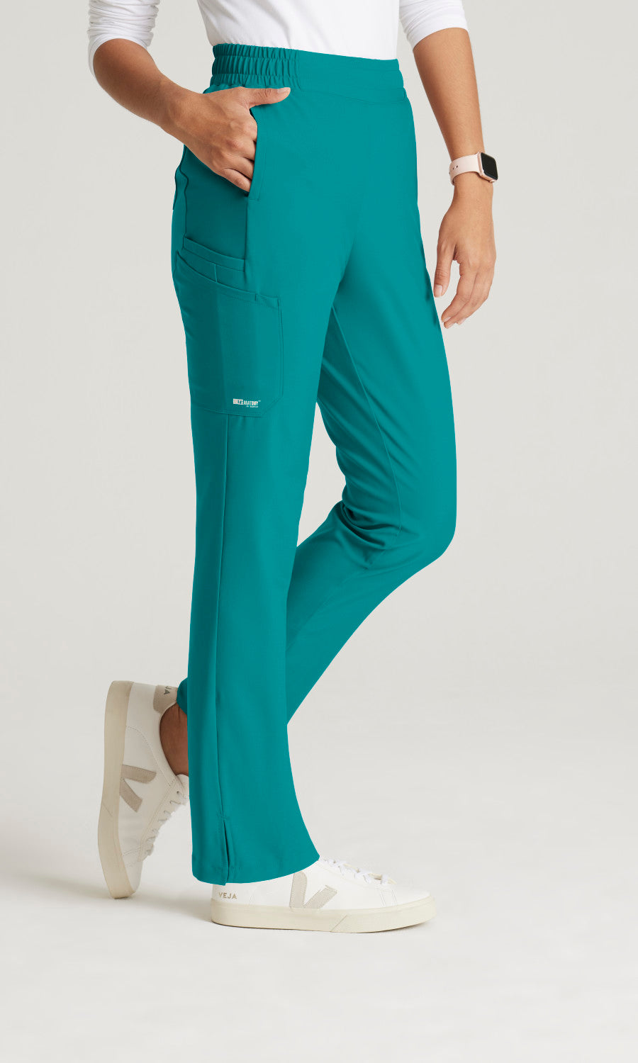 Grey's Anatomy Evolve GSSP627 Cosmo Scrub Pants Teal