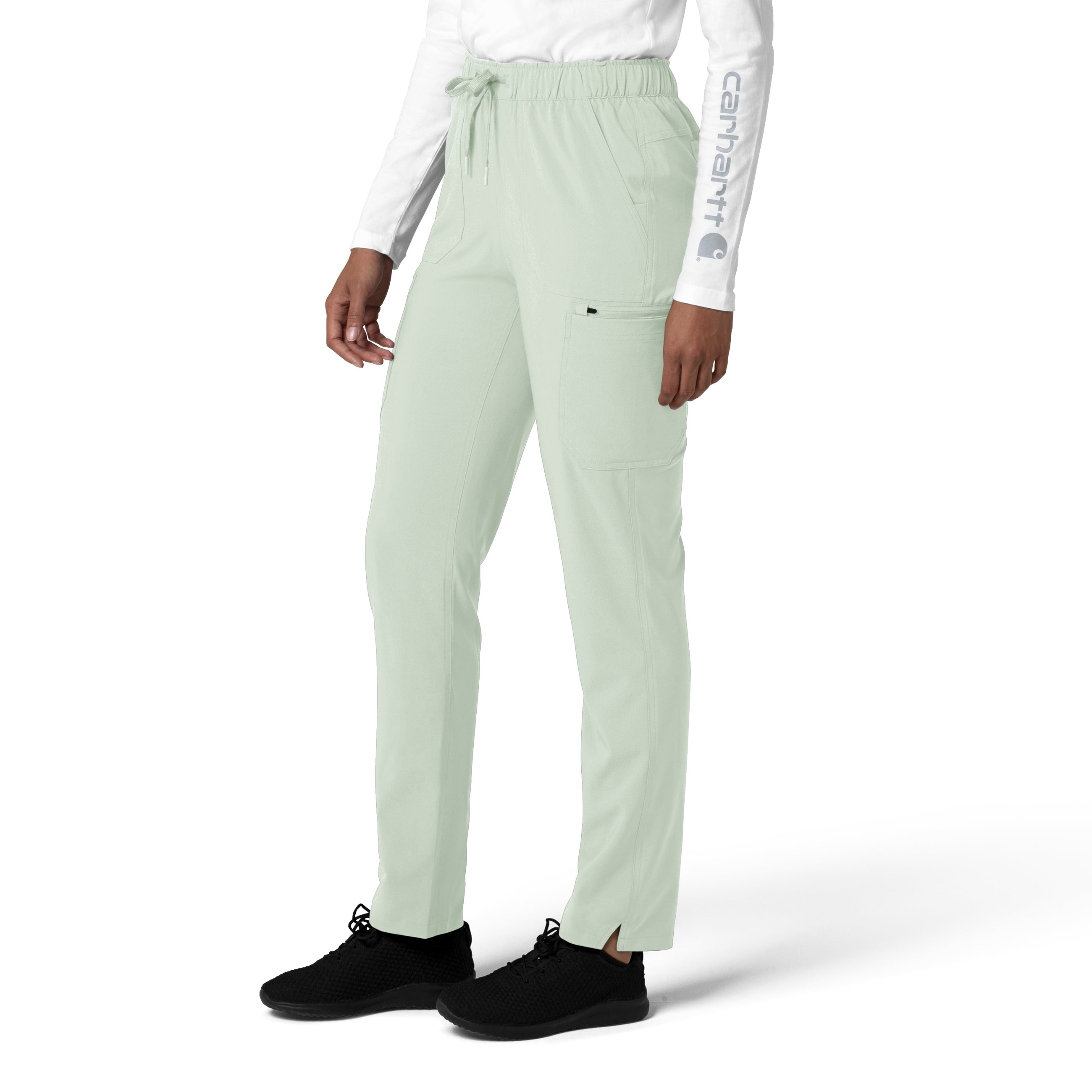 Force Cross-Flex C53210 Women's Straight Leg Cargo Scrub Pants Big Sky