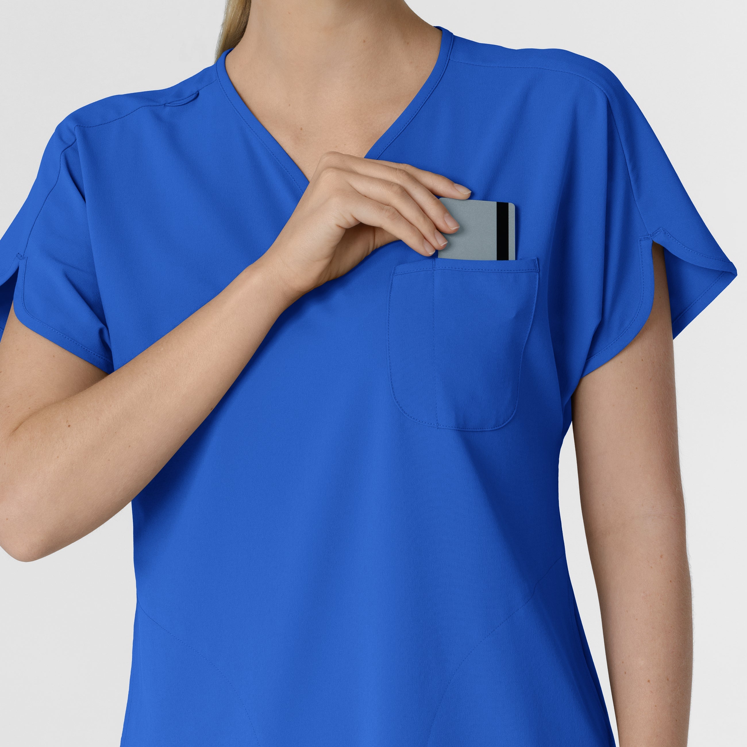 RENEW 6634 Dolman Scrub Top Royal