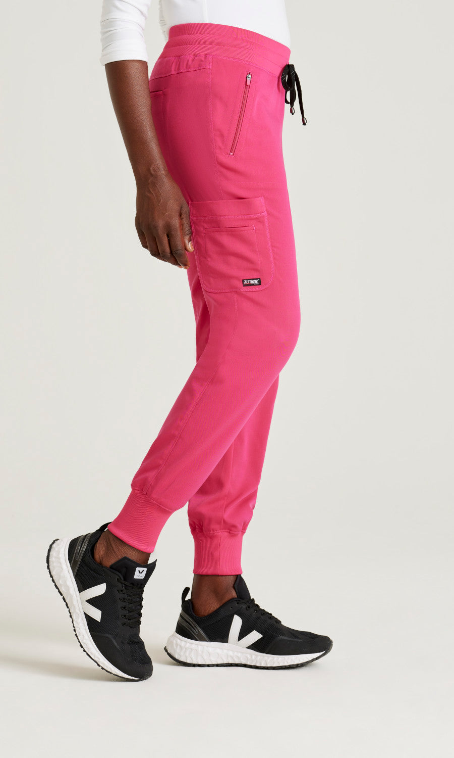Grey's Anatomy Stretch GRSP537 Eden Jogger Vibrance Pink
