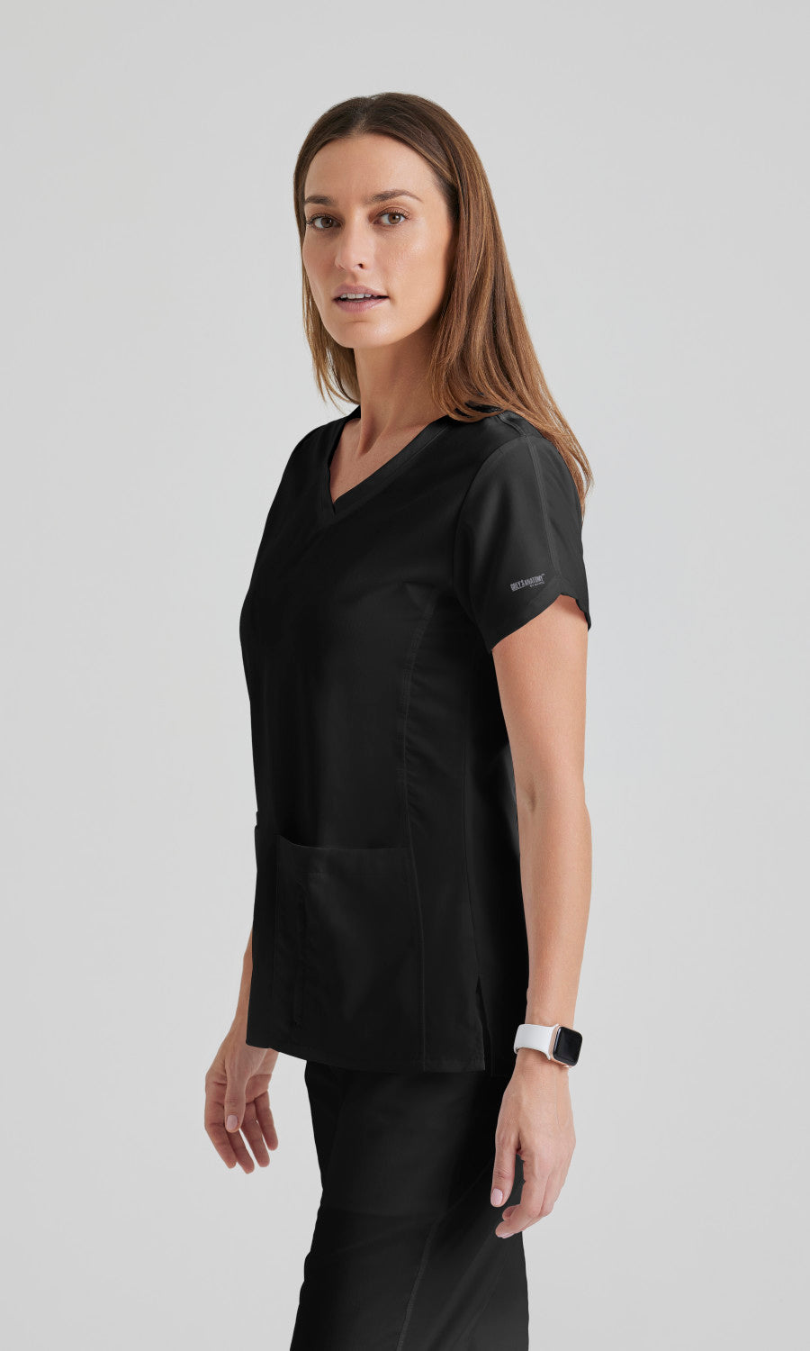 Grey's Anatomy 41423 Cora Scrub Top Black