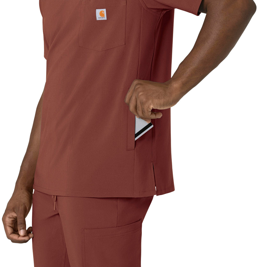 Force Cross-Flex C16410 Men's V-Neck Scrub Top Sable