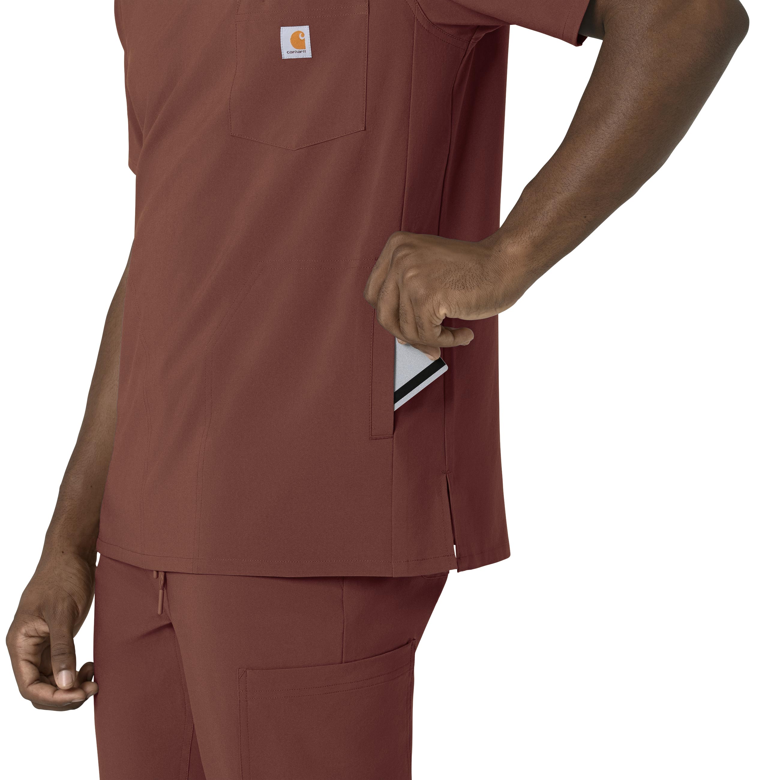 Force Cross-Flex C16410 Men's V-Neck Scrub Top Sable