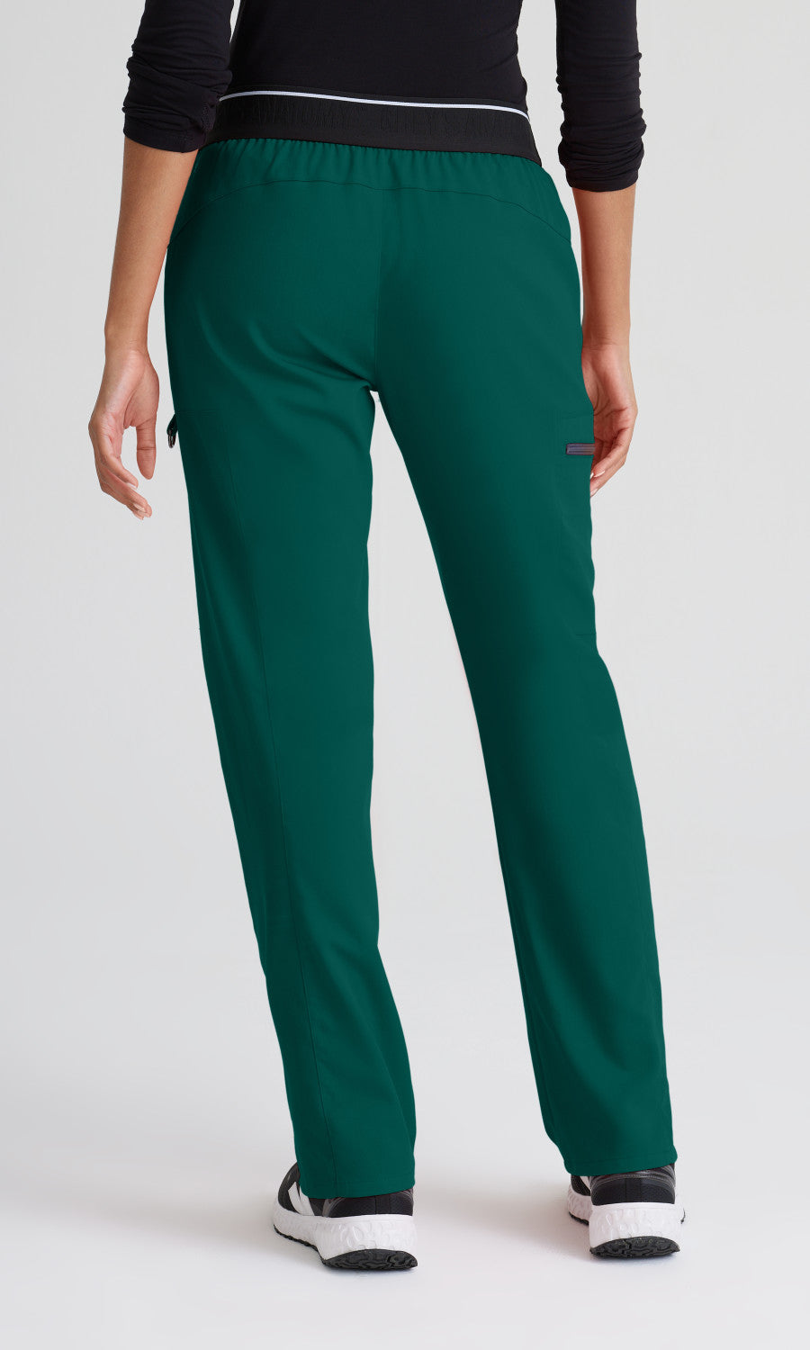 Grey's Anatomy Stretch GRSP500 Kim Scrub Pants Hunter Green