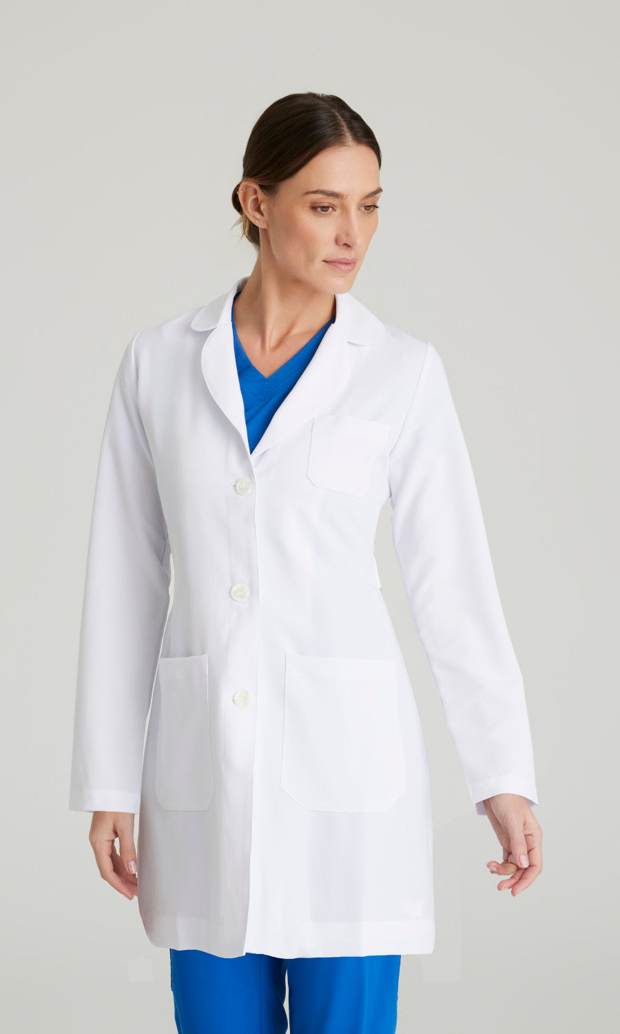 Grey's Anatomy Signature 2405 Brooke Lab Coat White