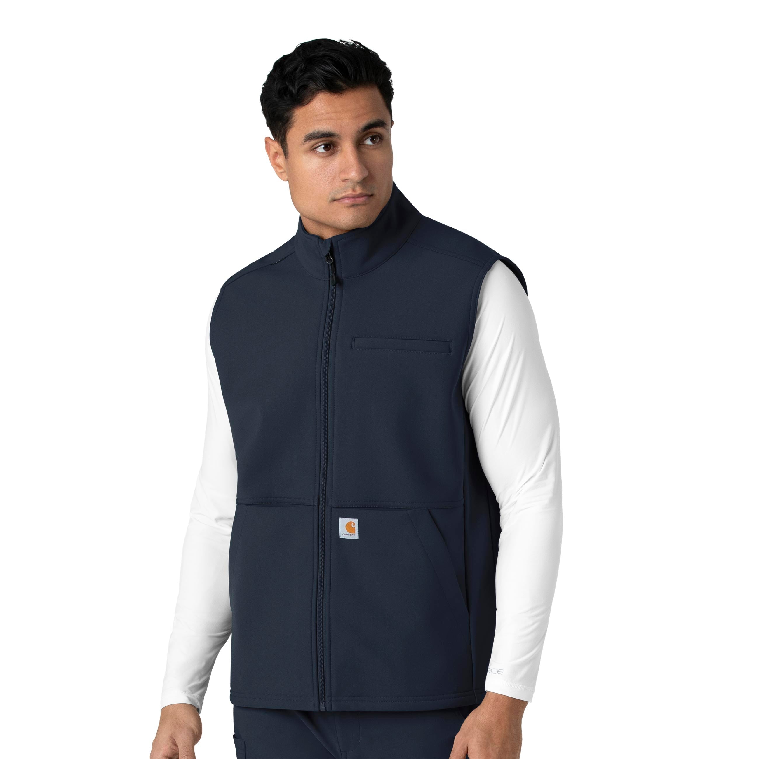 Rugged Flex C82023 Men's Bonded Fleece Vest Navy