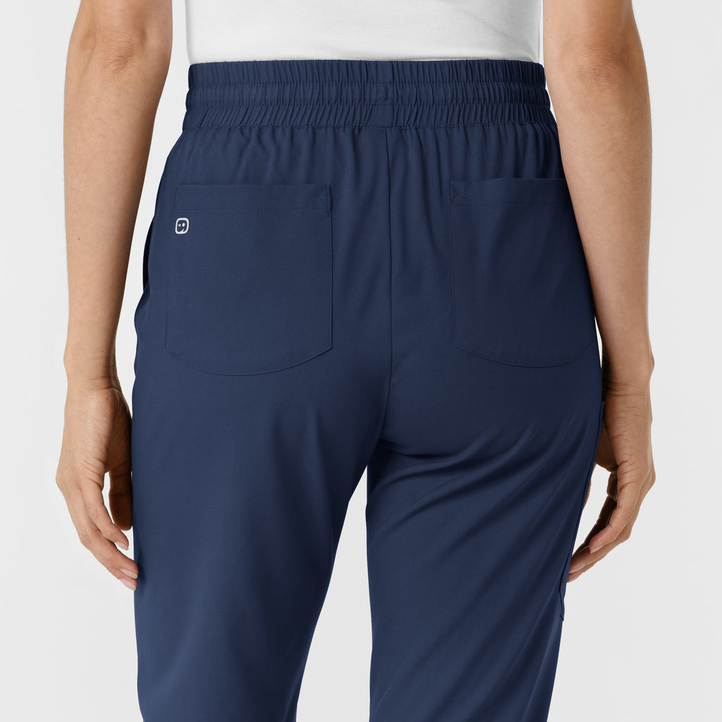 Boundless 5251 Bootcut Scrub Pants Navy
