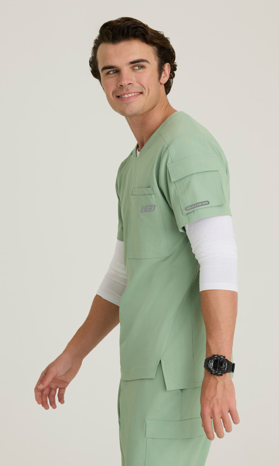 Skechers MotionTech SKT277 Station Top Field Green