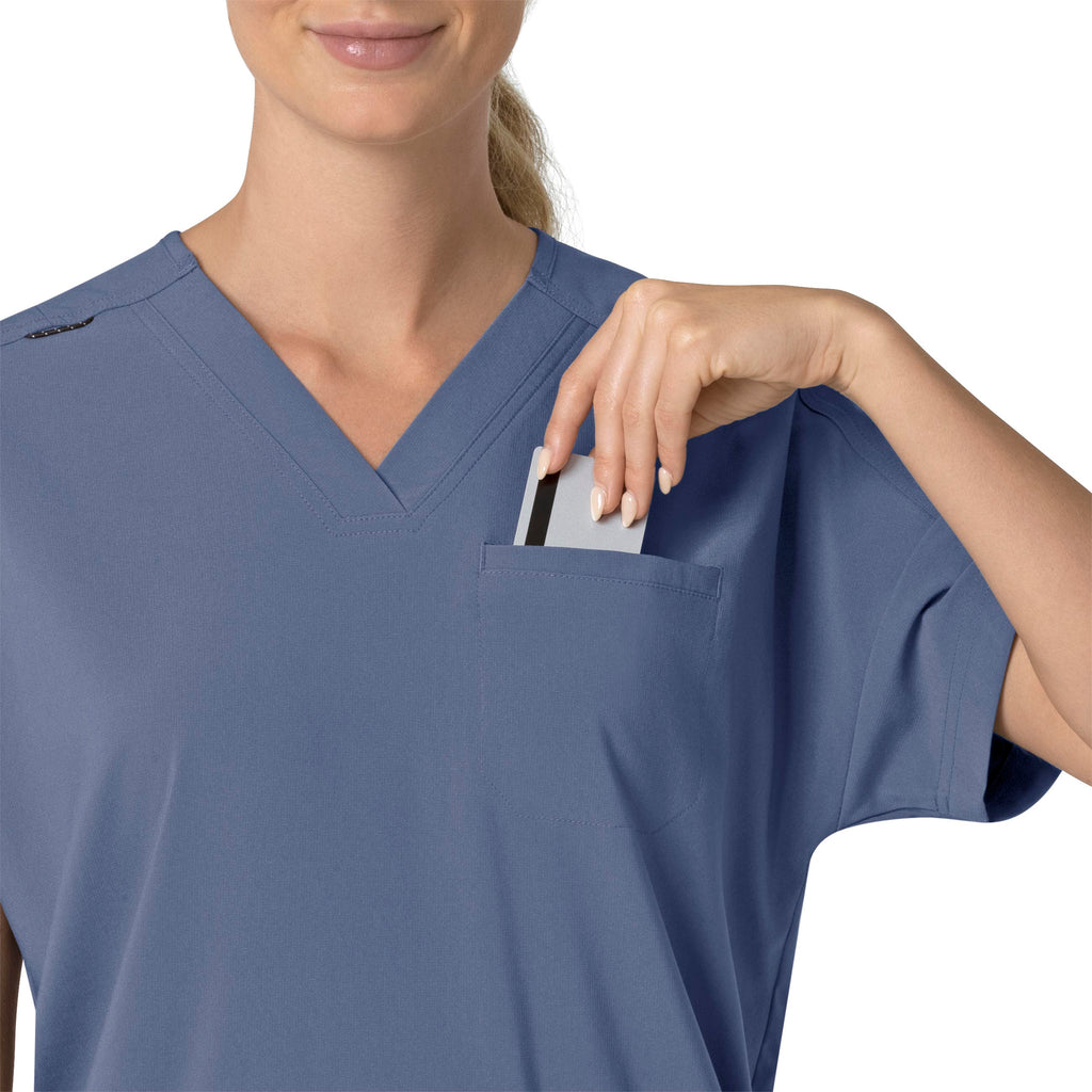 Force Cross-Flex C13110 Oversized V-Neck Scrub Top Riverside