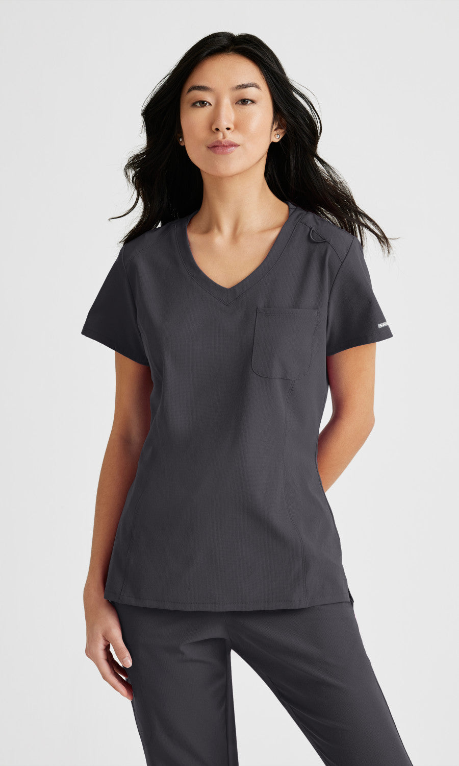 Skechers SKT147 Dignity Scrub Top Pewter