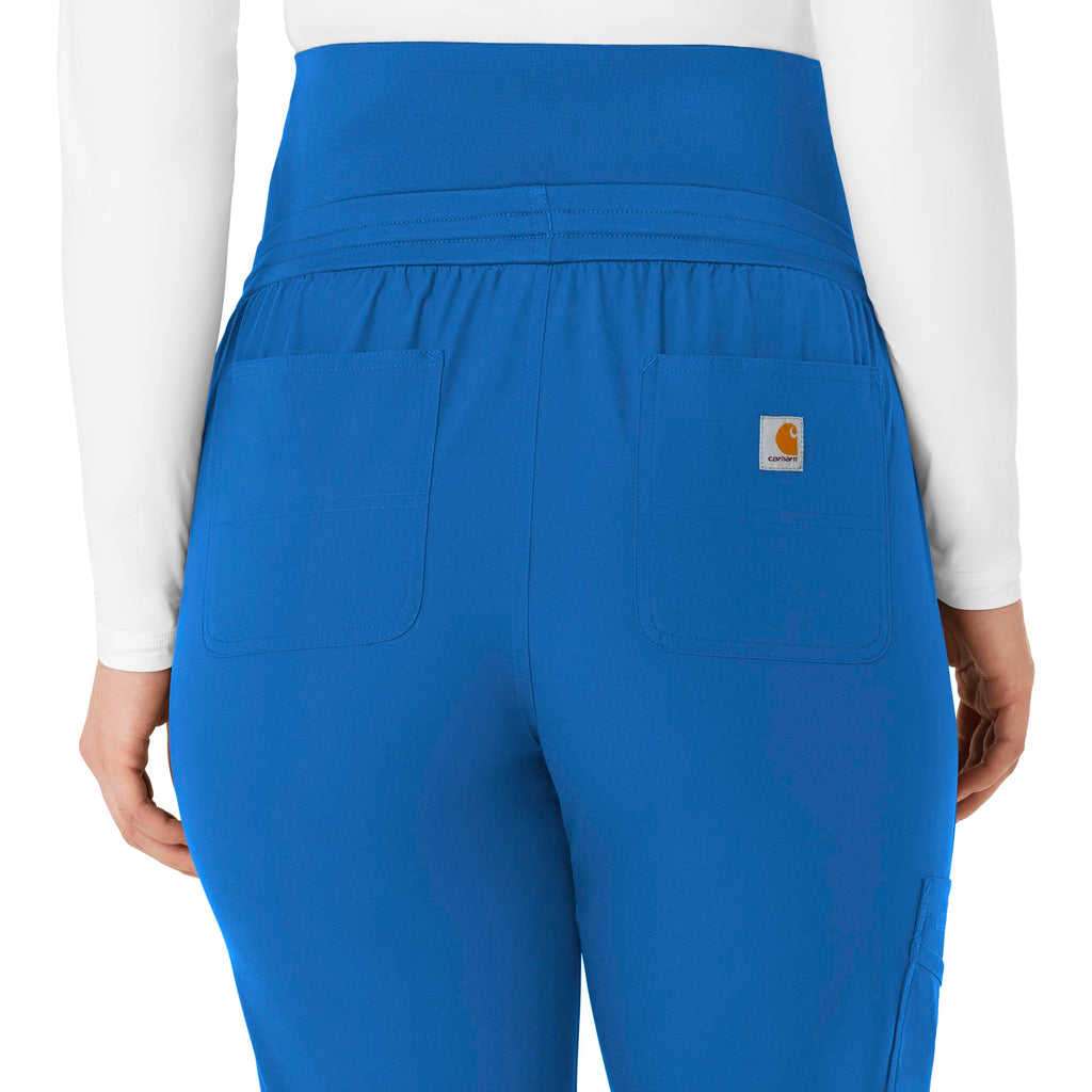 Force Essentials C54113 Maternity Jogger Scrub Pants Royal
