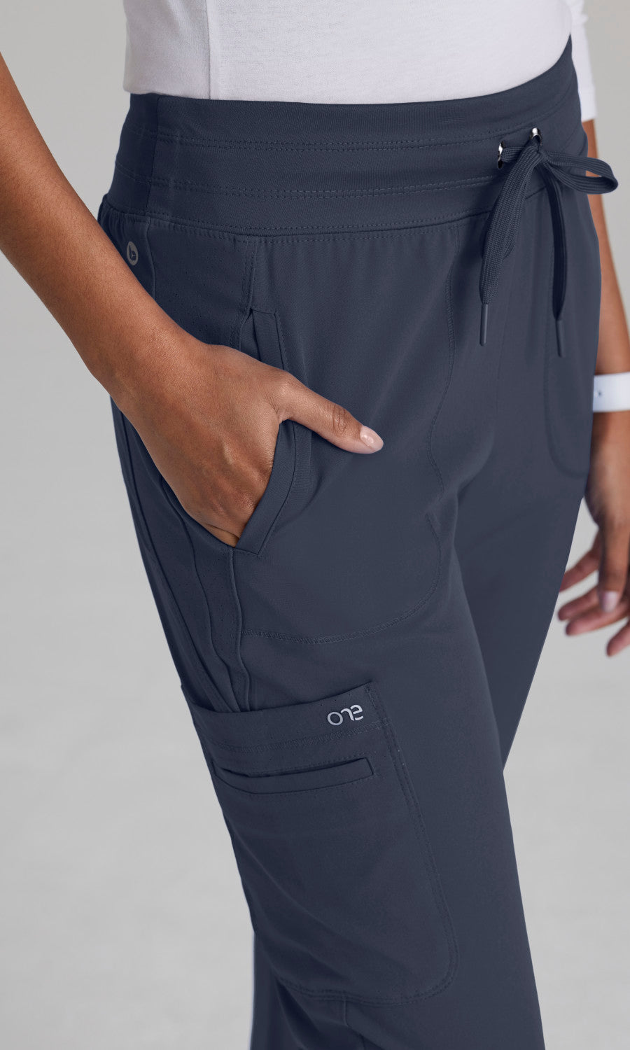 Barco One BOP597 Uplift Scrub Pants Steel