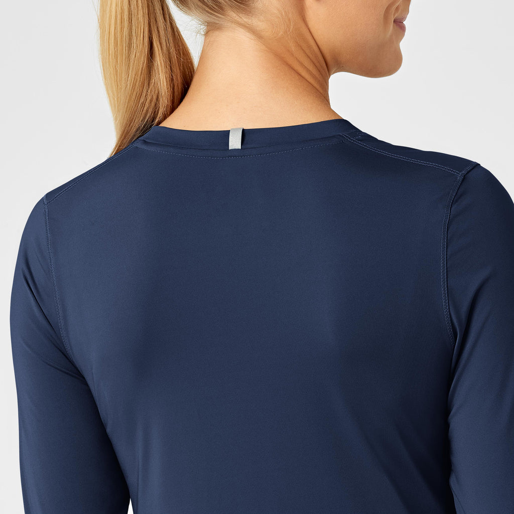 Layers 2029 Performance Long Sleeve Tee Navy