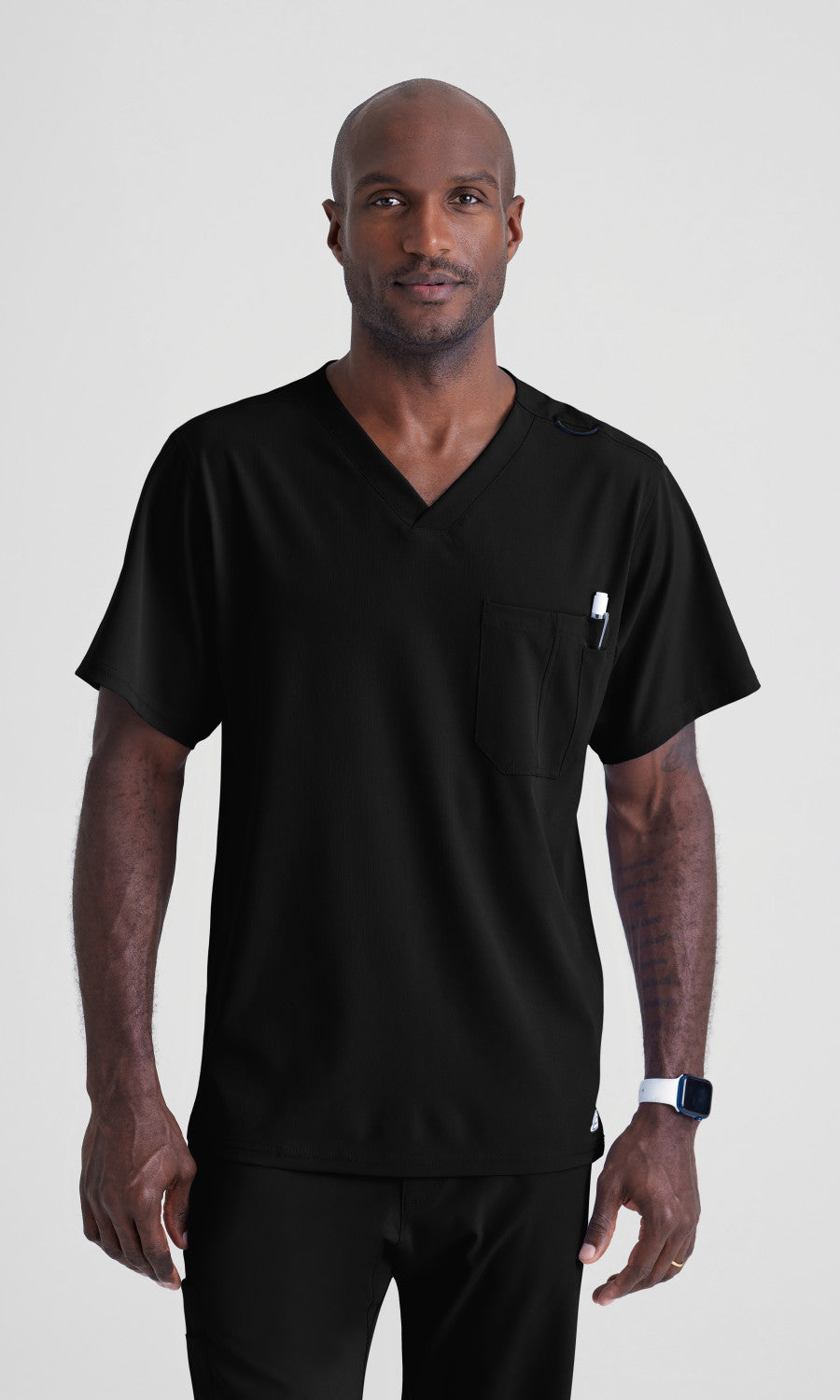 Skechers SK0112 Structure Scrub Top Black