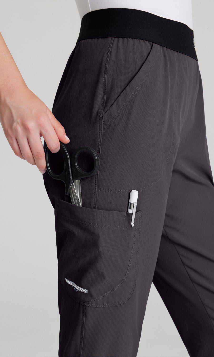 Skechers SK202 Breeze Scrub Pants Pewter