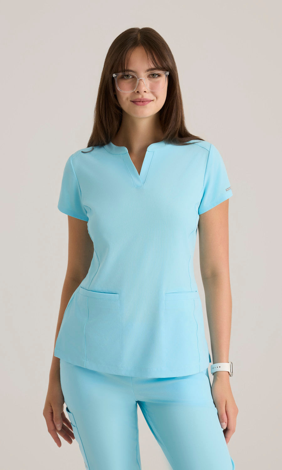 Skechers SKT259 Coast Scrub Top Poolside Blue