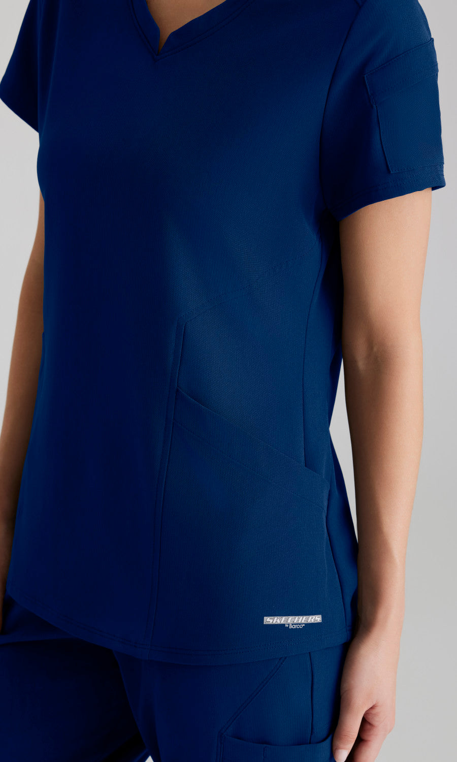 Skechers Vitality SKT225 Aura Scrub Top Navy