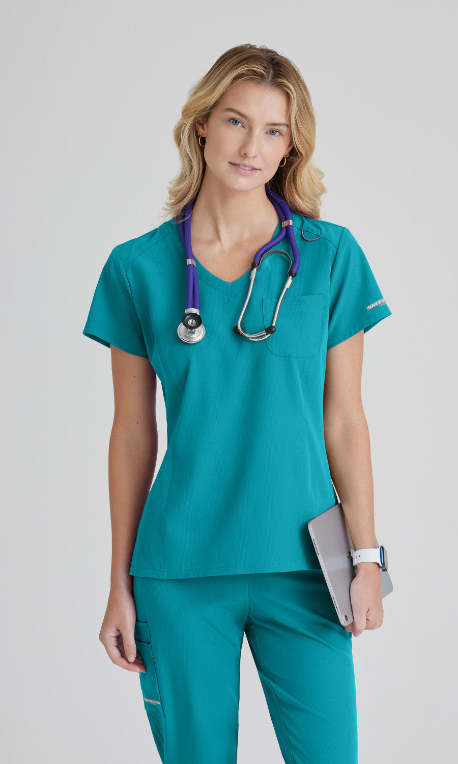 Skechers SKT147 Dignity Scrub Top Teal