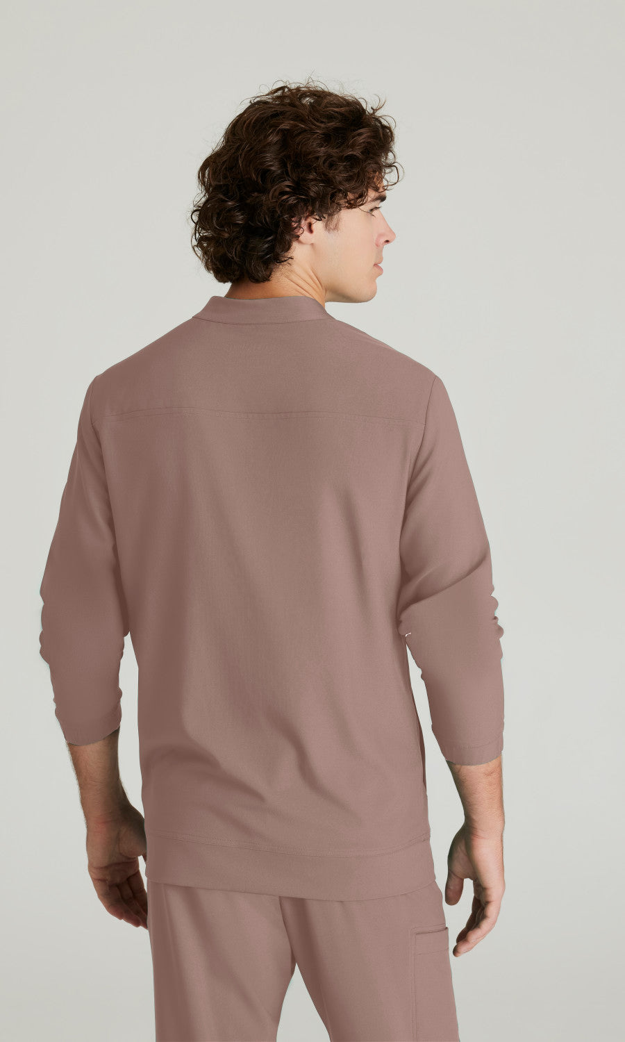 Grey's Anatomy Evolve GSSW887 Men's Cycle Warm-Up in Driftwood by Barco