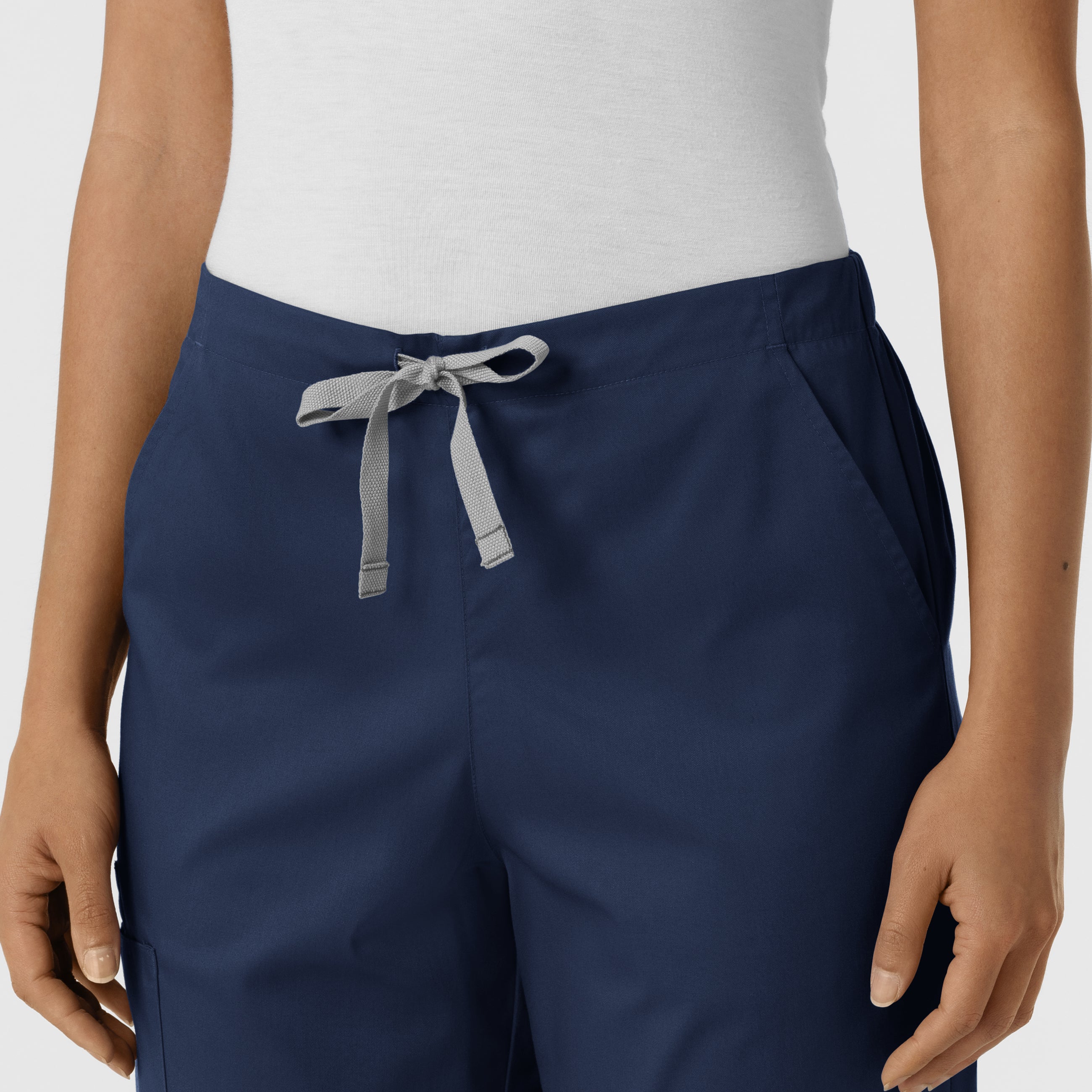 WonderWORK 506 Cargo Jogger Scrub Pants Navy