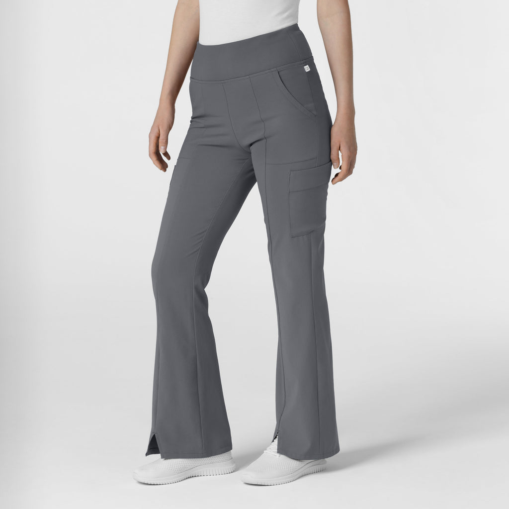 RENEW 5534 Cargo Flare Scrub Pants Pewter