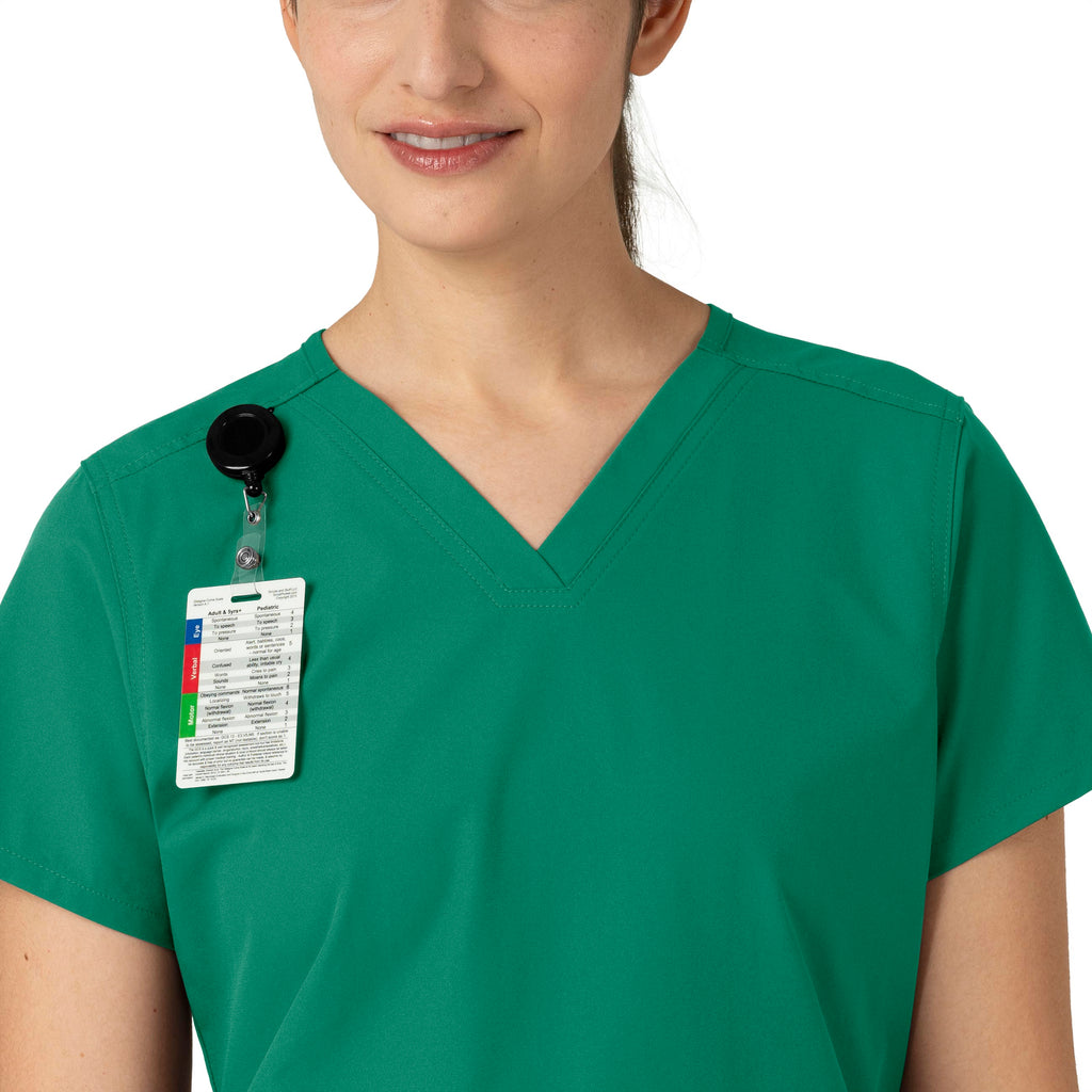Force Essentials C12113 V-Neck Scrub Top Hunter
