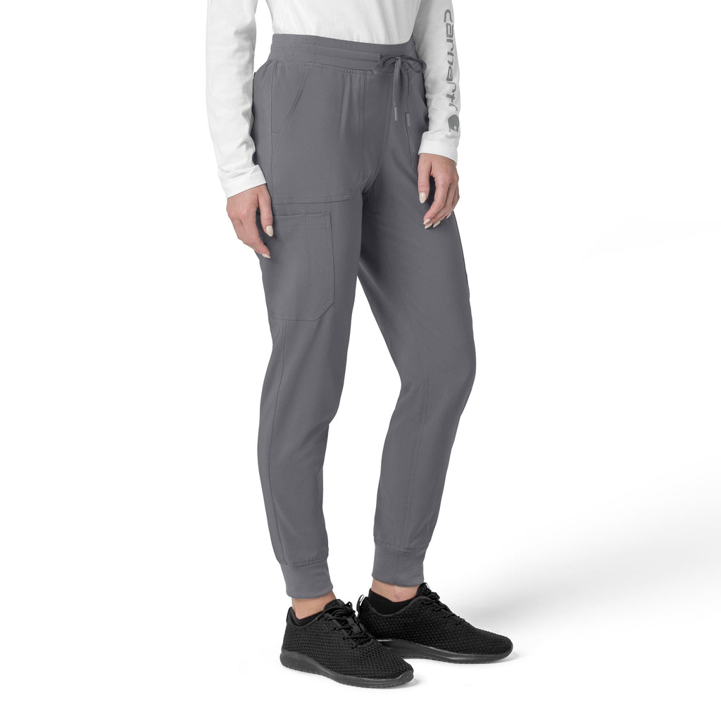 Force Cross-Flex C53110 Cargo Jogger Scrub Pants Pewter