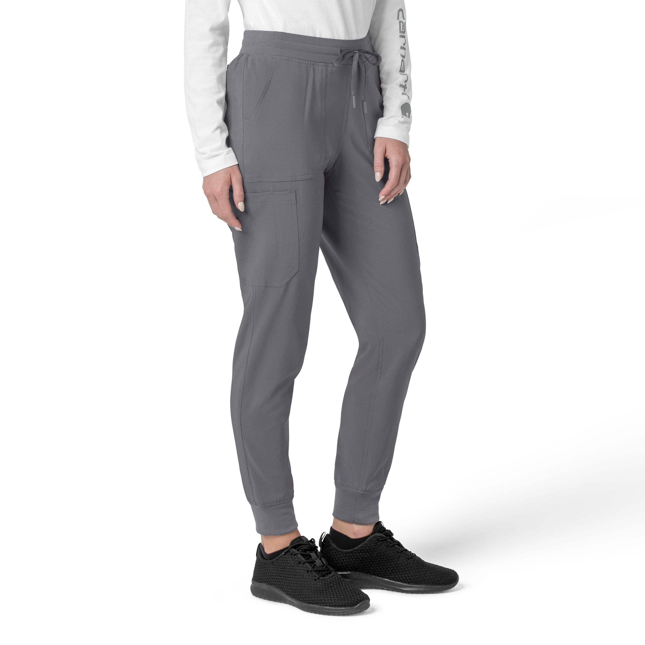 Force Cross-Flex C53110 Cargo Jogger Scrub Pants Pewter