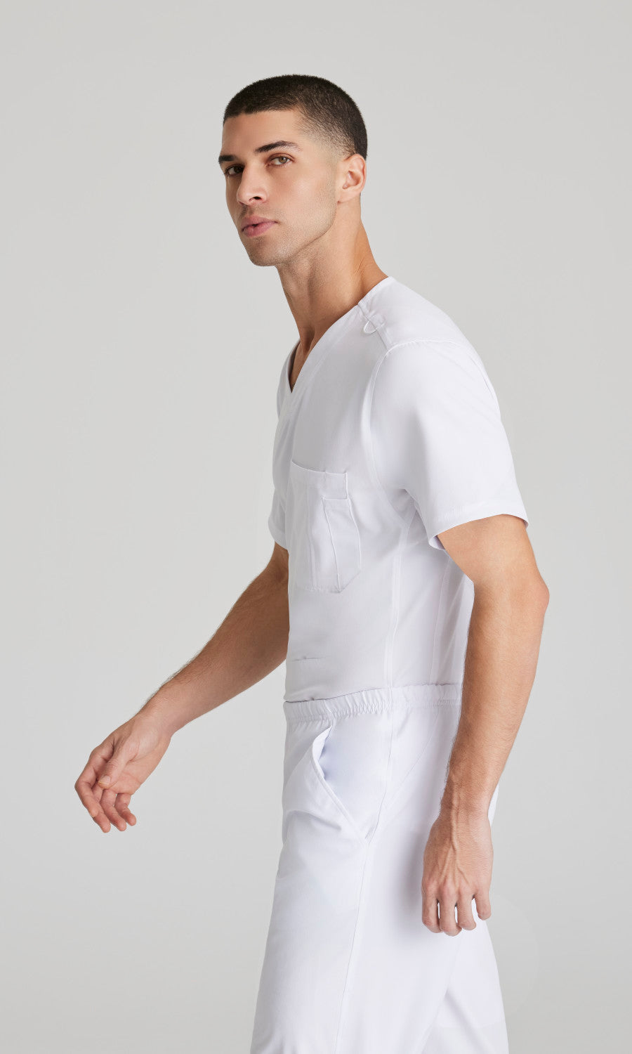 Skechers SK0112 Structure Scrub Top White