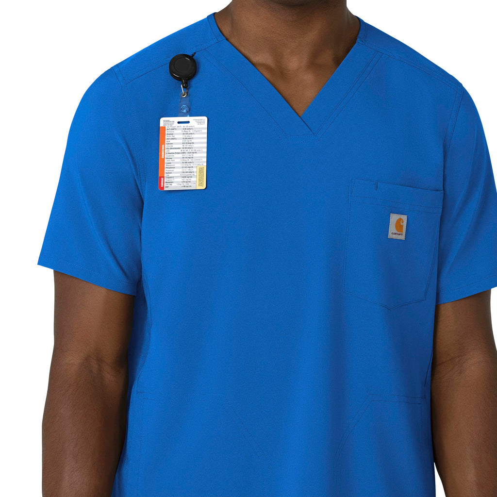 Force Cross-Flex C16410 Men's V-Neck Scrub Top Royal