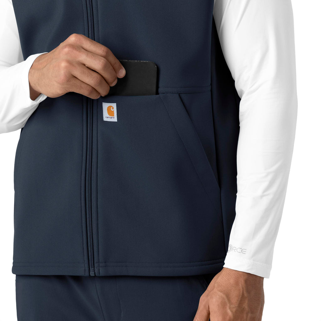 Rugged Flex C82023 Men's Bonded Fleece Vest Navy