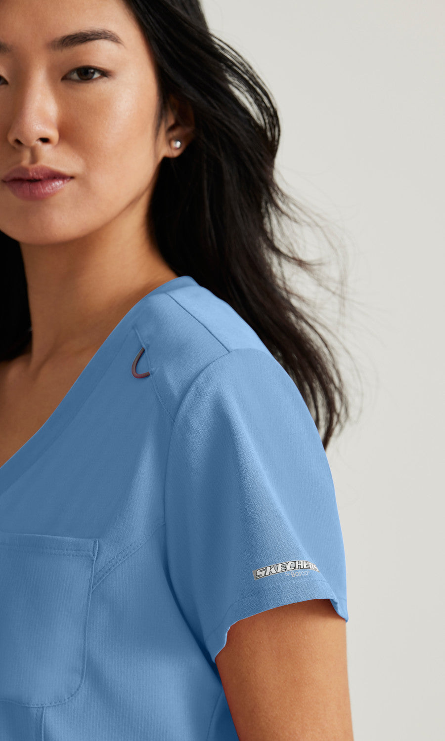 Skechers SKT147 Dignity Scrub Top Ciel Blue