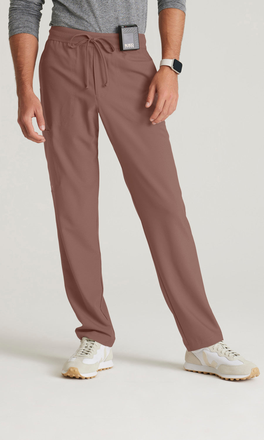 Grey's Anatomy Evolve GSSP649 Highland Scrub Pants Driftwood