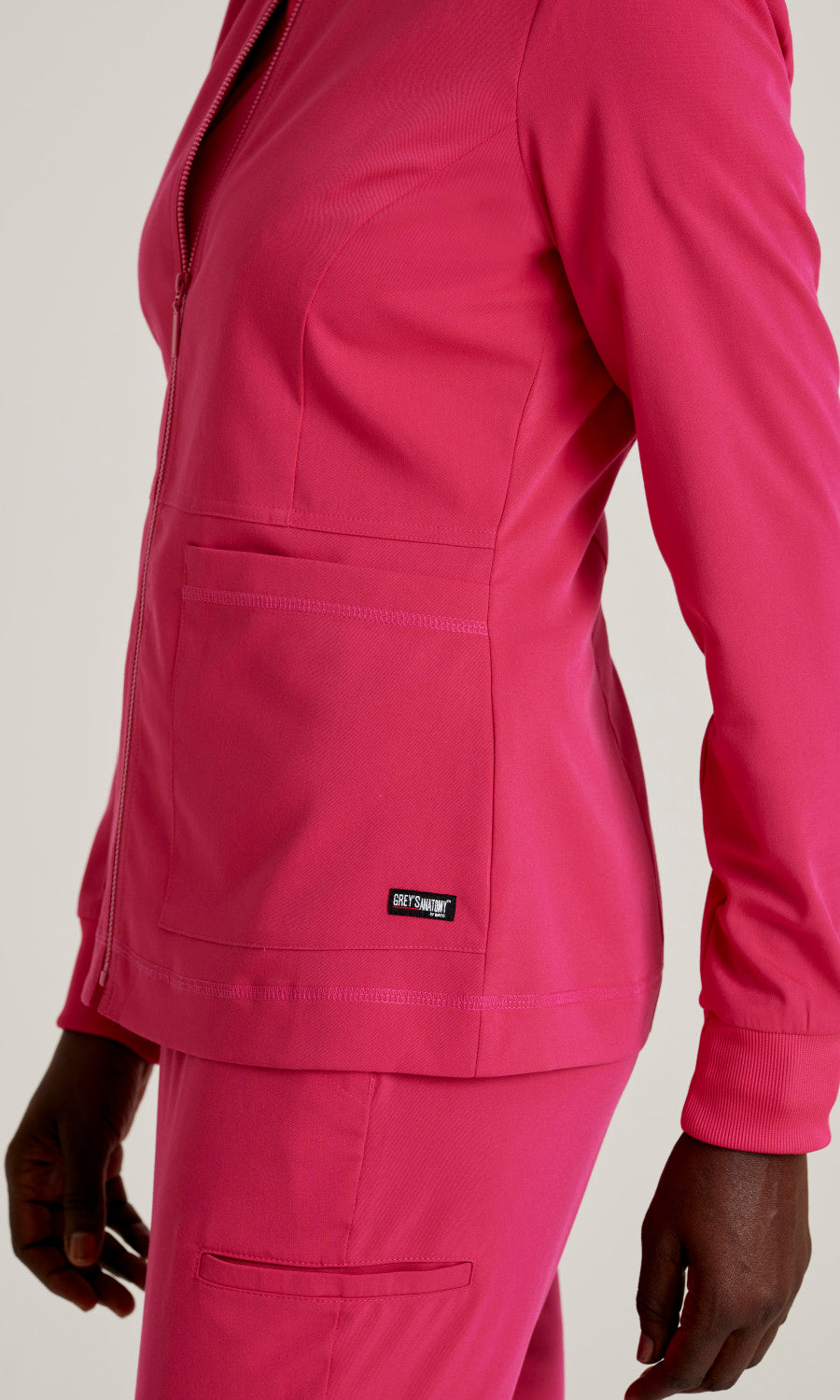Grey's Anatomy Stretch GRSW017 Millie Jacket Vibrance Pink