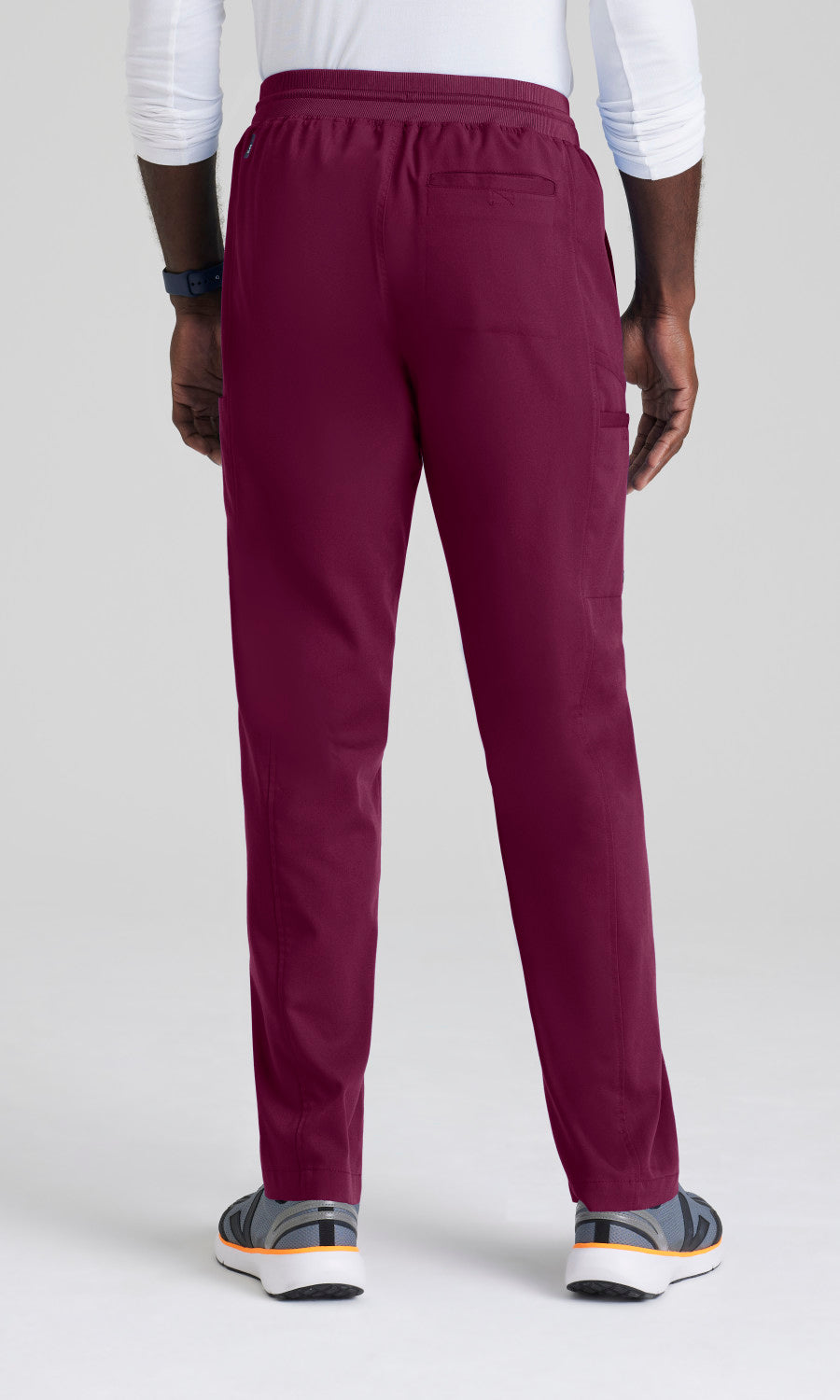 Grey's Anatomy Stretch GRSP617 Hudson Scrub Pants Wine