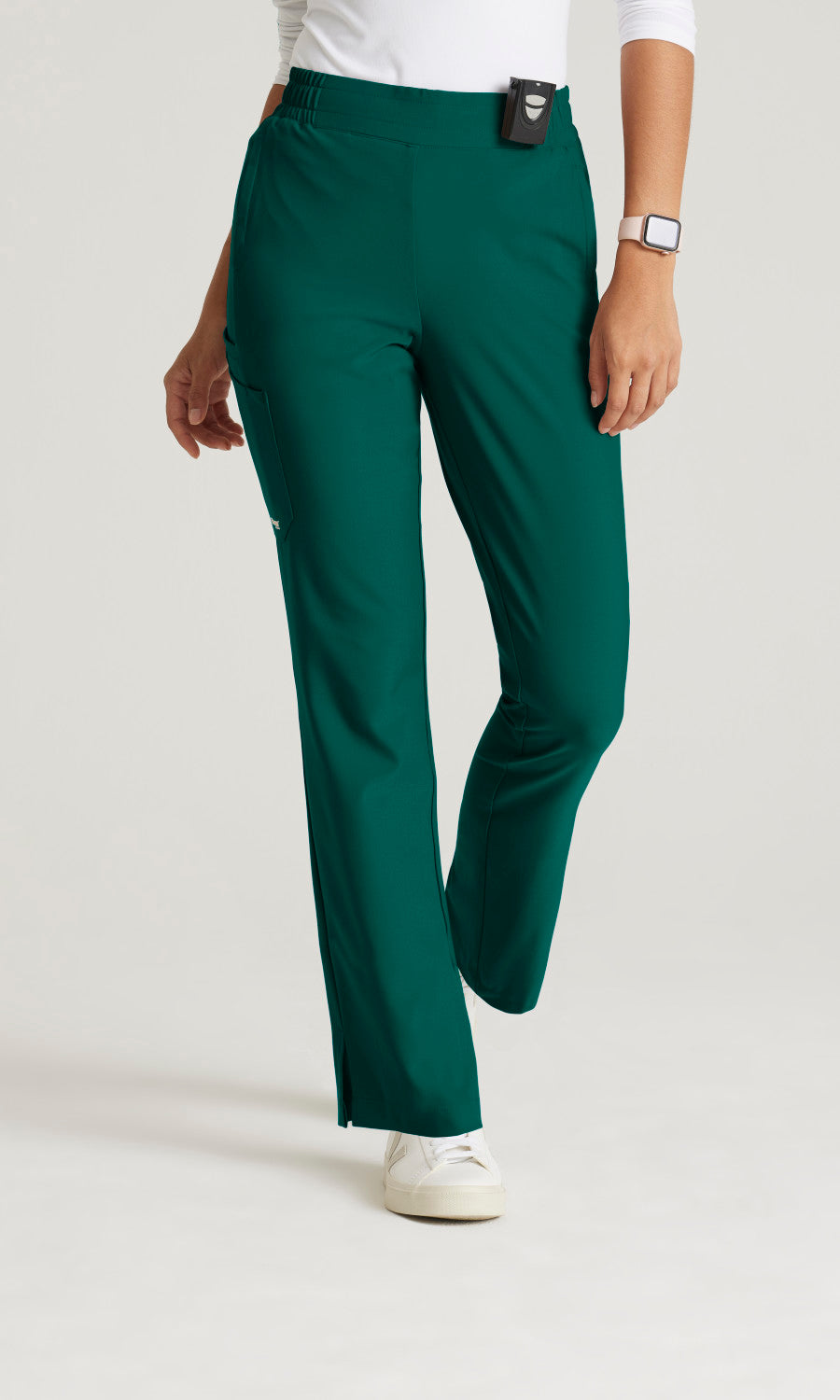 Grey's Anatomy Evolve GSSP627 Cosmo Scrub Pants Hunter Green