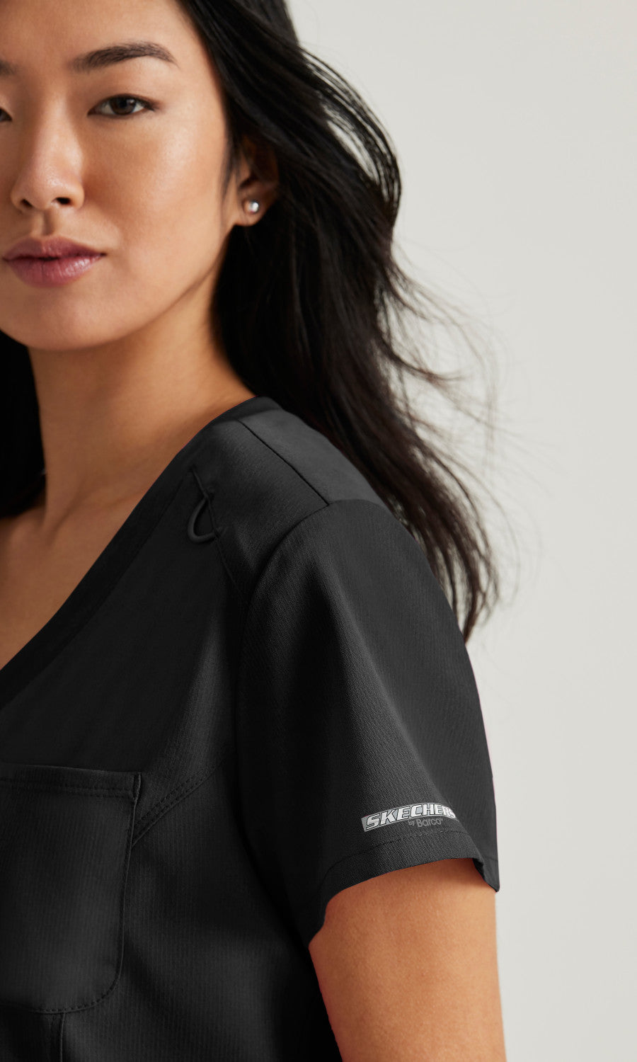 Skechers SKT147 Dignity Scrub Top Black