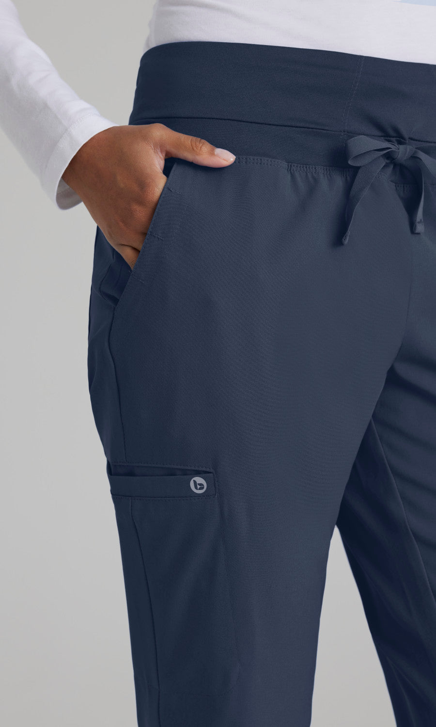 Barco One 5206 Stride Scrub Pants Steel