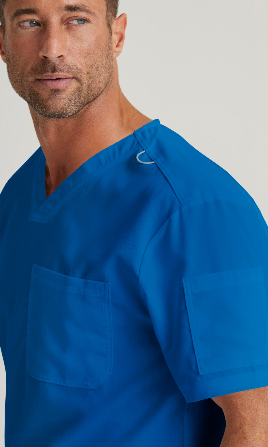 Grey's Anatomy GRT091 Evan Scrub Top New Royal