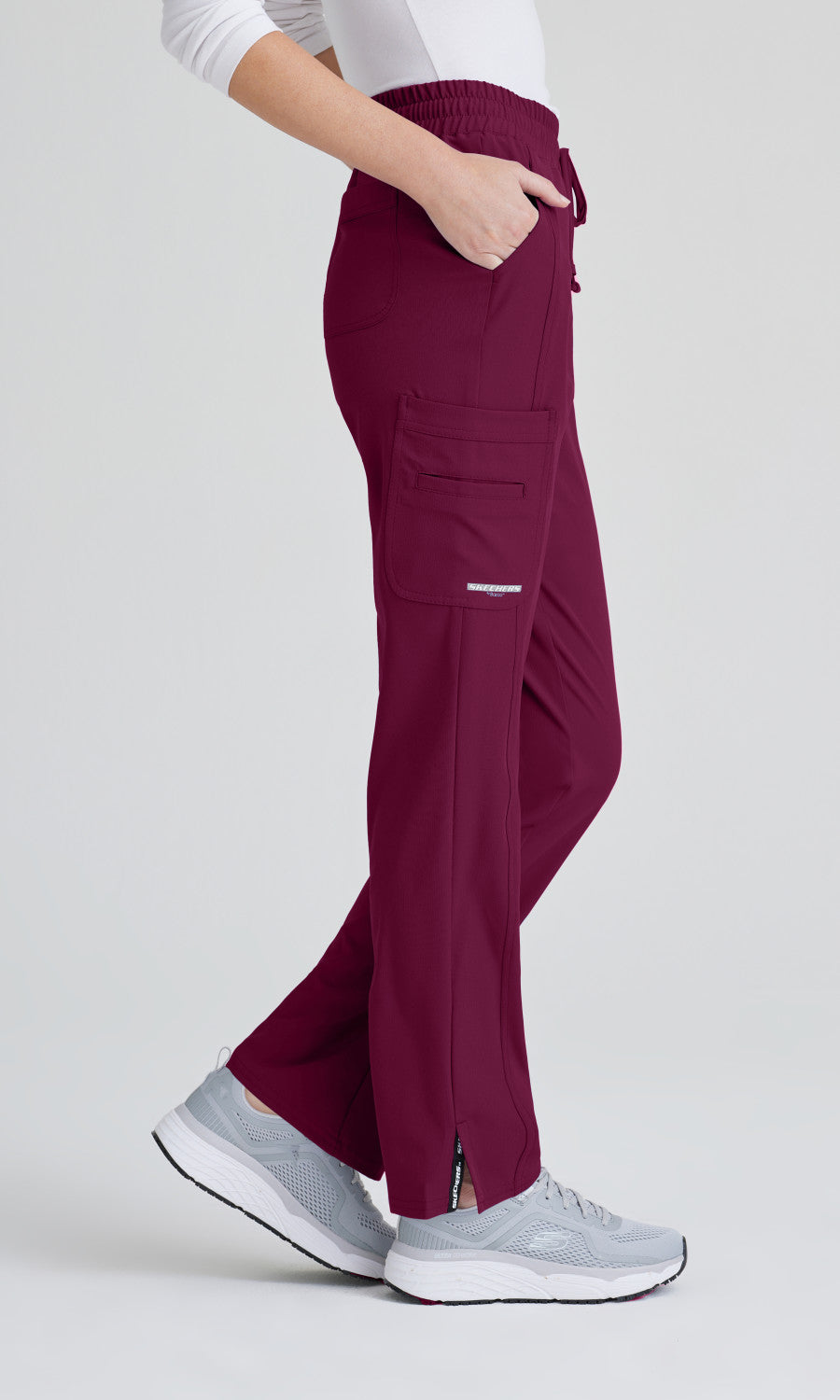 Skechers SKP623 Gamma Scrub Pants Wine