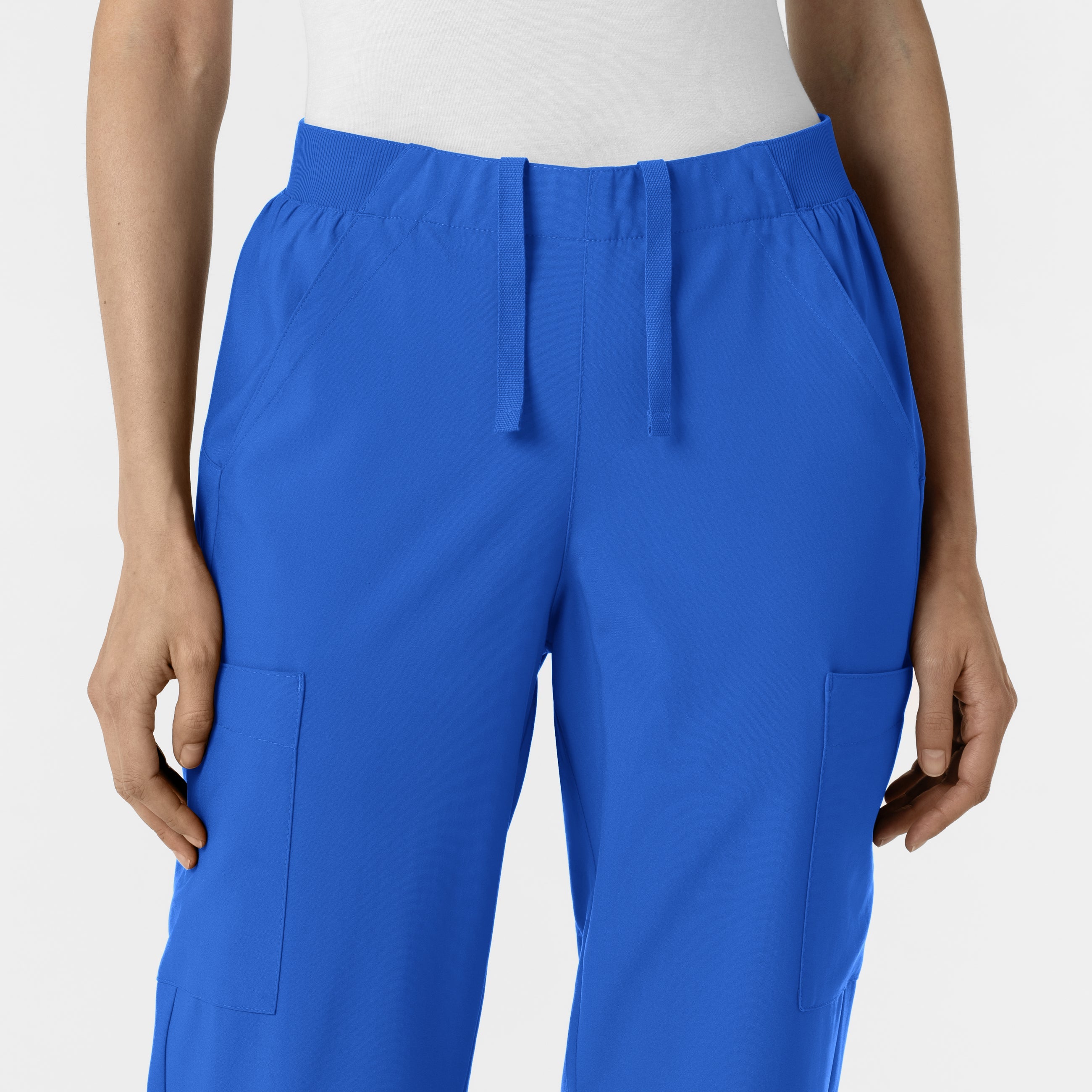 W123 5145 Cargo Utility Scrub Pants Royal
