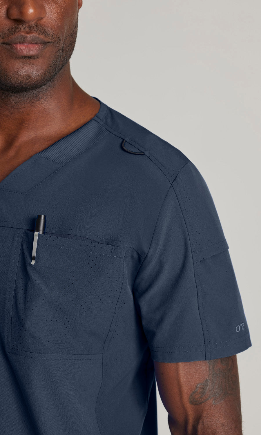 Barco One BOT195 Velocity Scrub Top Steel