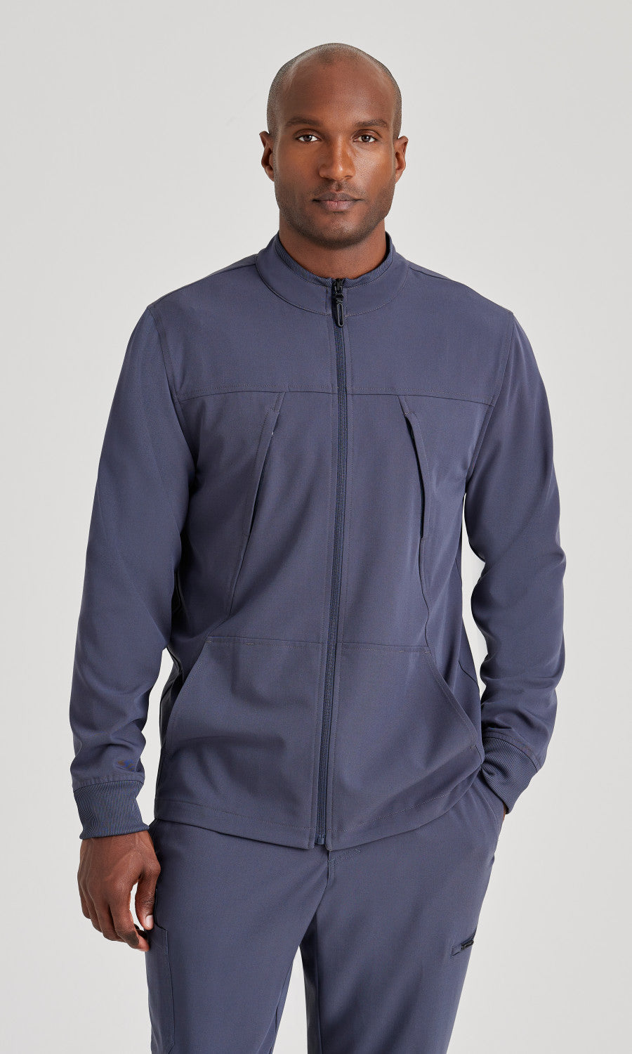 Barco Unify BUW881 Rally Scrub Jacket Steel