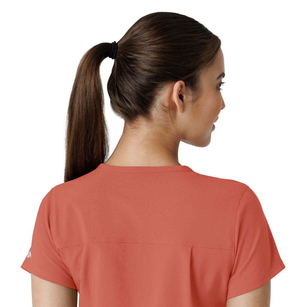 Force Cross-Flex C13410 Women's Tuck-In Scrub Top Dusty Cedar