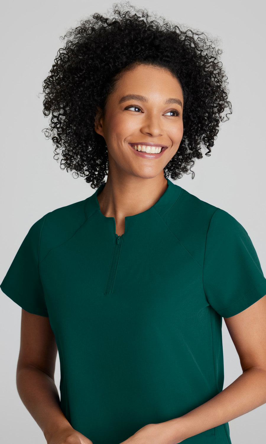 Barco One BOT216 Flux Scrub Top Hunter Green