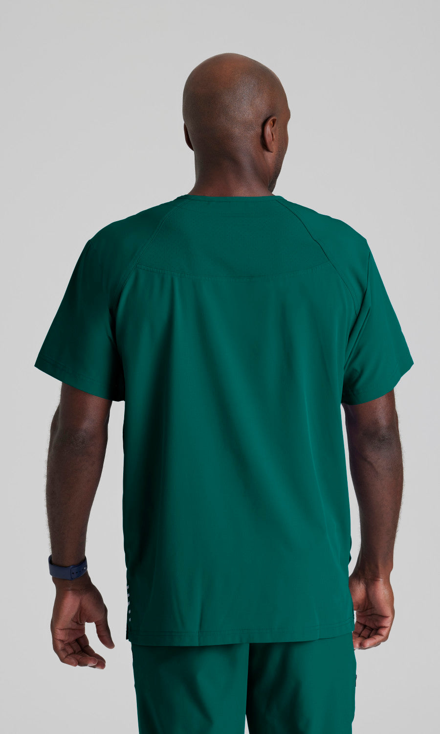 Barco One 0115 Amplify Scrub Top Hunter Green