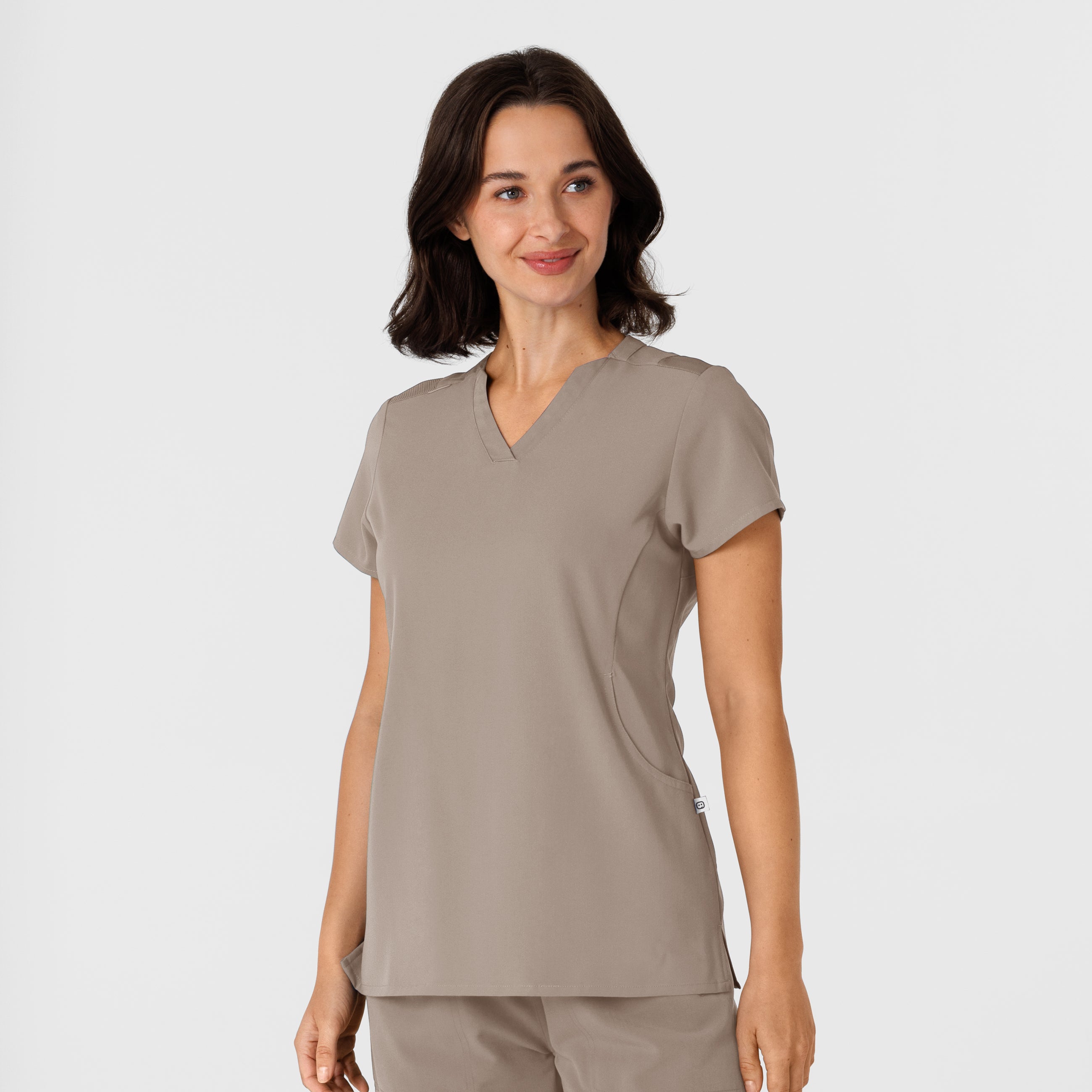 Nova 6432 Flex-n-Reach V-Neck Scrub Top Haze