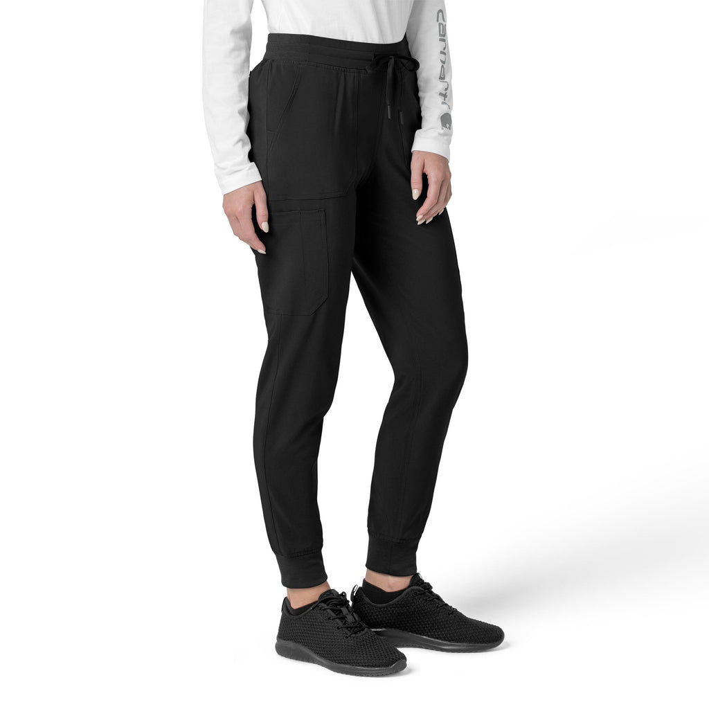 Force Cross-Flex C53110 Cargo Jogger Scrub Pants Black